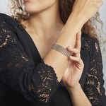 Bracelet Jonc Acier Blanc Anthonyn - Bracelets joncs Femme | Histoire d&rsquo;Or