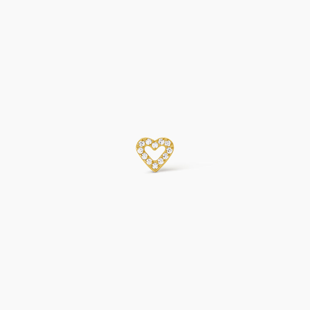 Piercing Stilla Titane Jaune Oxyde De Zirconium - Piercings d'oreilles Femme | Histoire d&rsquo;Or