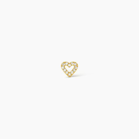 Piercing Stilla Titane Jaune Oxyde De Zirconium - Piercings d'oreilles Femme | Histoire d&rsquo;Or