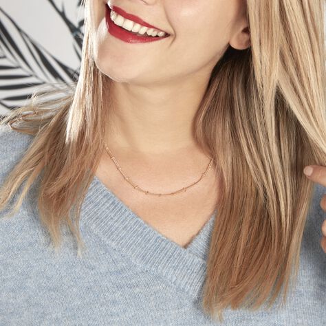 Collier Naria Plaqué Or Jaune - Colliers doubles et triples chaînes Femme | Histoire d’Or