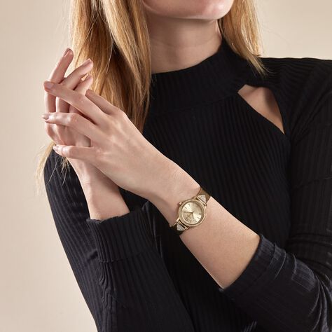 Montre Guess Tri Luxe Champagne - Montres Femme | Histoire d’Or