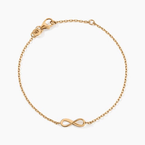 Bracelet Ajna Plaqu&eacute; Or Jaune - Bracelets cha&icirc;ne Femme | Histoire d&rsquo;Or