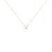 Collier Colby Or Rose Oxyde De Zirconium - Colliers Femme | Histoire d’Or