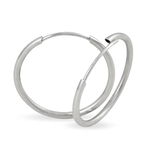 Cr&eacute;oles Dominae Or Blanc - Boucles d'oreilles cr&eacute;oles Femme | Histoire d&rsquo;Or