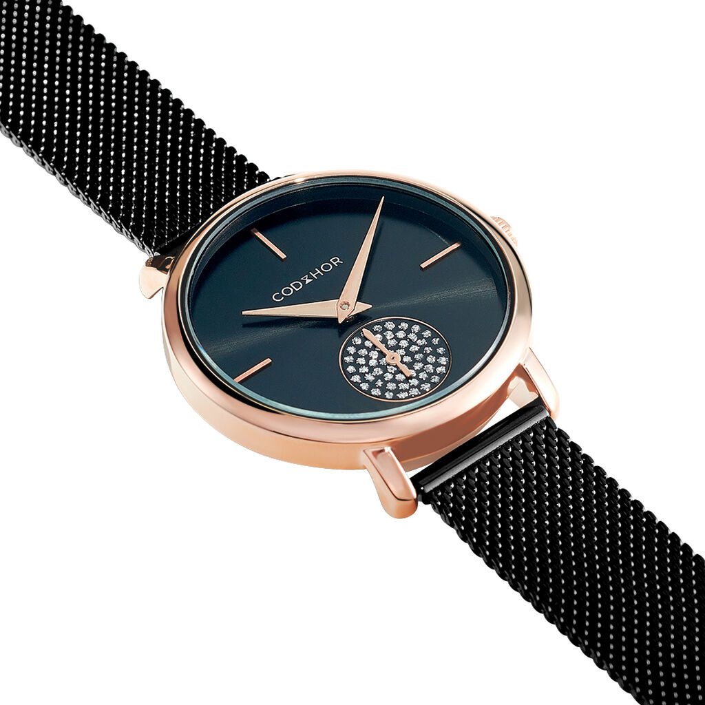 Montre Codhor Amele Noir - Montres Femme | Histoire d’Or