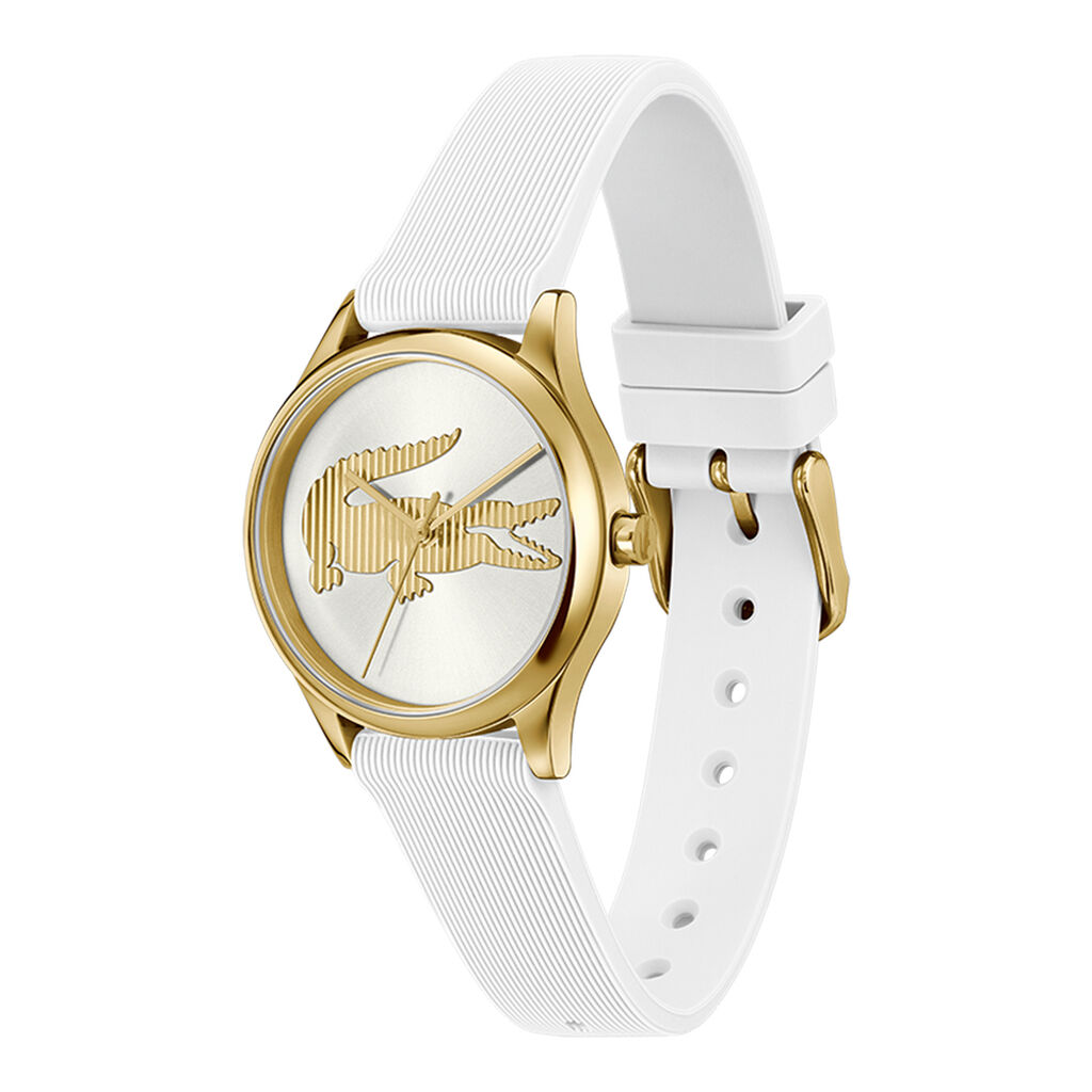 Montre Lacoste Crocodelle Blanc - Montres Femme | Histoire d’Or