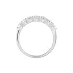 Alliance Eloisa Or Blanc Diamant Synthetique - Alliances Femme | Histoire d&rsquo;Or