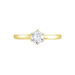 Bague Solitaire Or Jaune Diamant Synthetique - Bagues solitaires Femme | Histoire d’Or