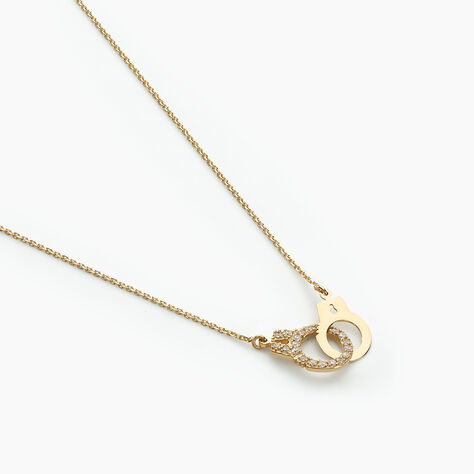 Collier Foma Or Jaune Oxyde De Zirconium - Colliers Femme | Histoire d’Or