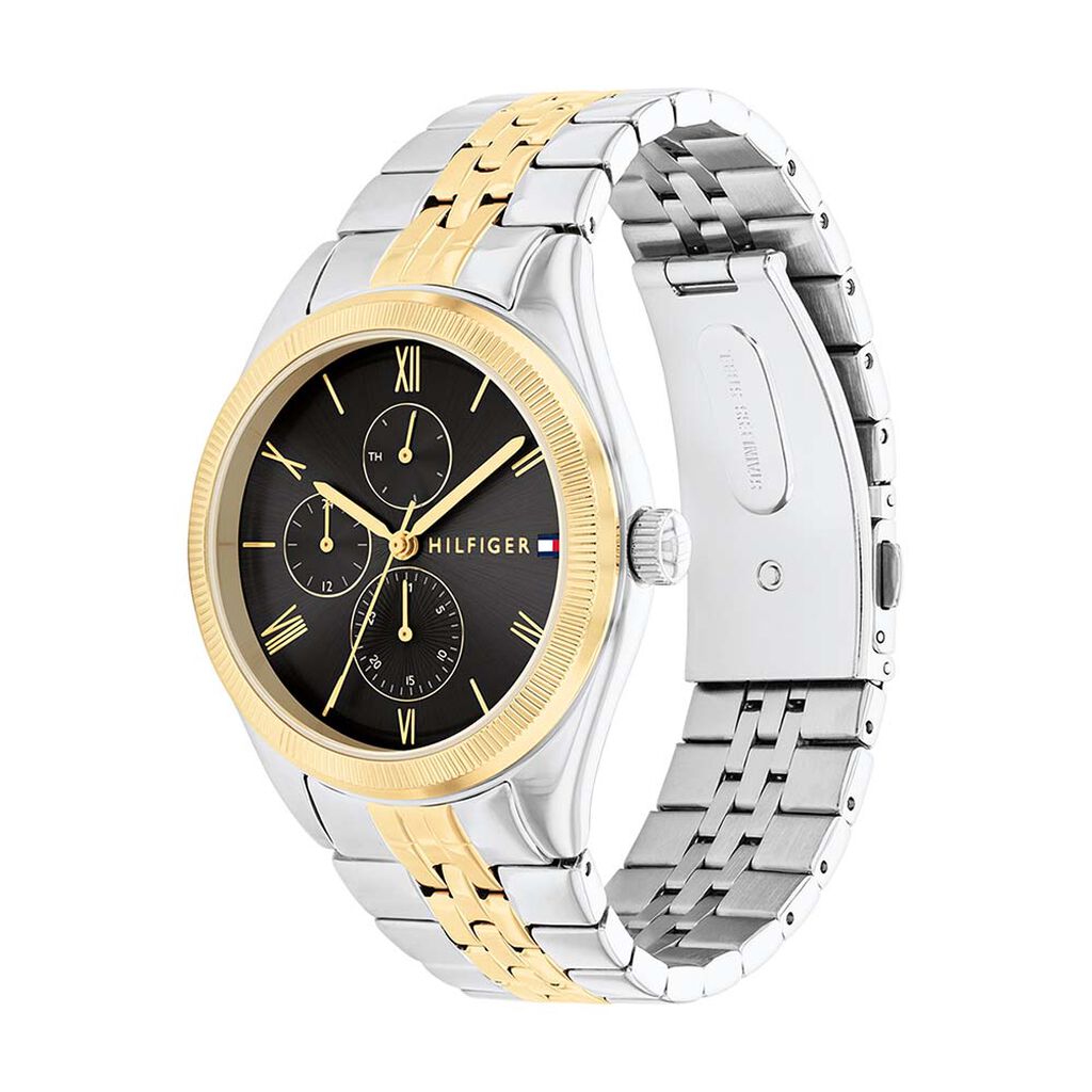 Montre Tommy Hilfiger Monica Noir - Montres Femme | Histoire d&rsquo;Or