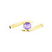 Bague Tiphaine Or Jaune Amethyste - Bagues solitaires Femme | Histoire d’Or