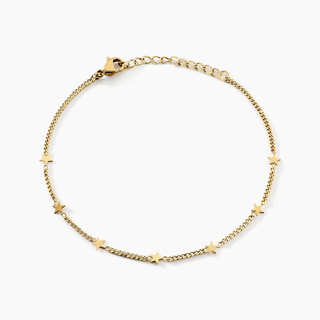 Bracelet Eva Acier Jaune - Bracelets Femme | Histoire d’Or