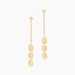 Boucles D'Oreilles Pendantes Lueur Or Jaune - Boucles d'oreilles pendantes Femme | Histoire d&rsquo;Or