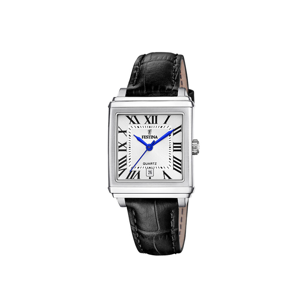 Montre Festina On The Square Blanc - Montres Femme | Histoire d&rsquo;Or
