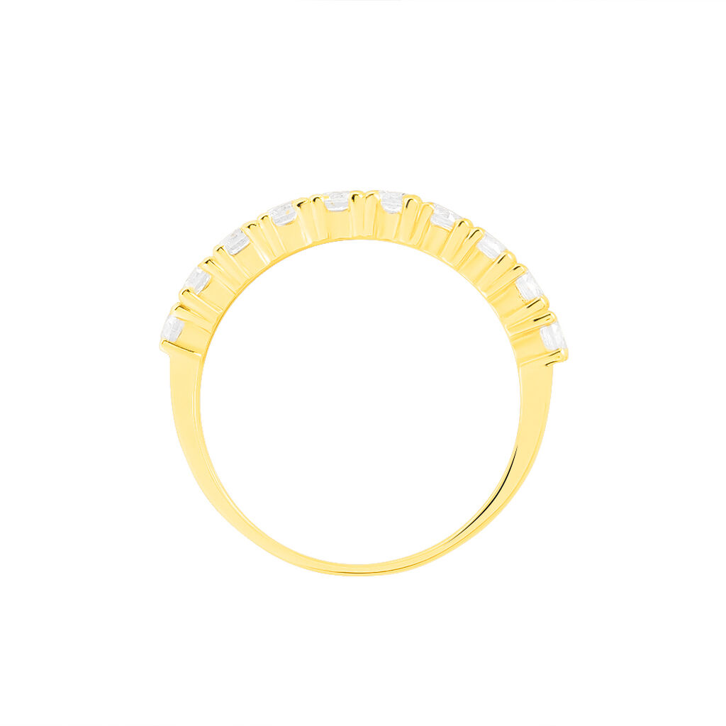 Alliance Julietta Or Jaune Oxyde De Zirconium - Alliances Femme | Histoire d’Or