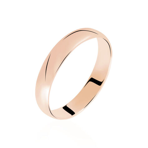Alliance Meredithe Demi Jonc Classique Or Rose - Alliances Famille | Histoire d’Or