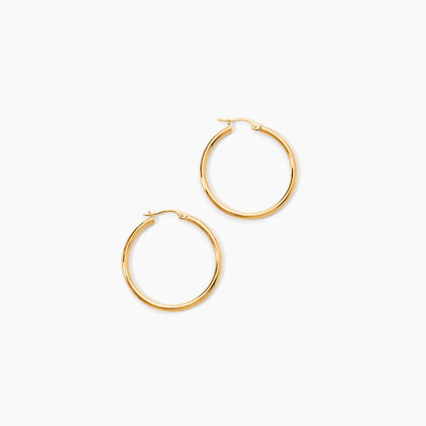 Cr&eacute;oles Verania Or Jaune - Boucles d'oreilles cr&eacute;oles Femme | Histoire d&rsquo;Or