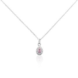 Collier Argent Blanc Tania Oxyde De Zirconium - Colliers fantaisie Femme | Histoire d’Or