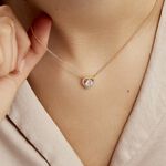 Collier Alais Plaqu&eacute; Or Jaune Oxyde De Zirconium - Colliers fantaisie Femme | Histoire d&rsquo;Or