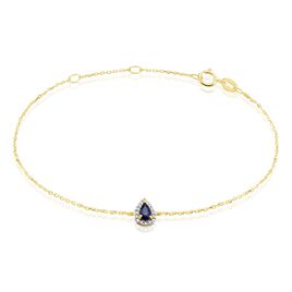 Bracelet Or Jaune Juliettina Saphir - Bracelets Femme | Histoire d’Or