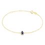 Bracelet Or Jaune Juliettina Saphir