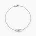 Bracelet Harmony Argent Blanc