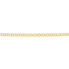 Collier Capucin Maille Marine Plate Or Jaune - Chaines Homme | Histoire d’Or