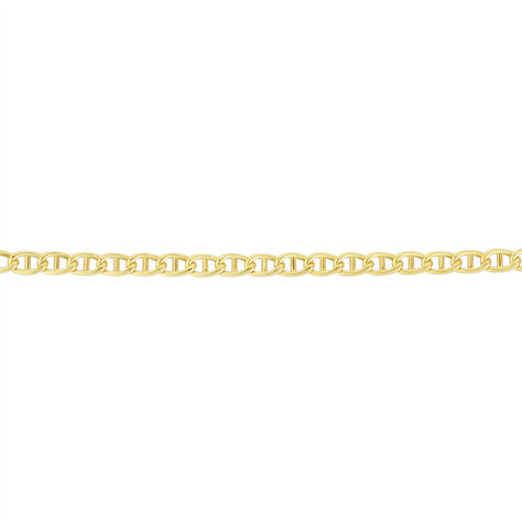 Collier Capucin Maille Marine Plate Or Jaune - Chaines Homme | Histoire d’Or
