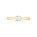 Bague Solitaire Victoria Or Jaune Diamant - Bagues solitaires Femme | Histoire d’Or