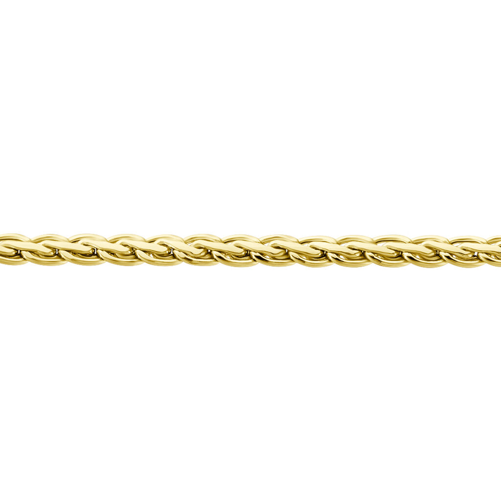 Bracelet Jayna Maille Palmier Or Jaune - Bracelets chaîne Femme | Histoire d’Or