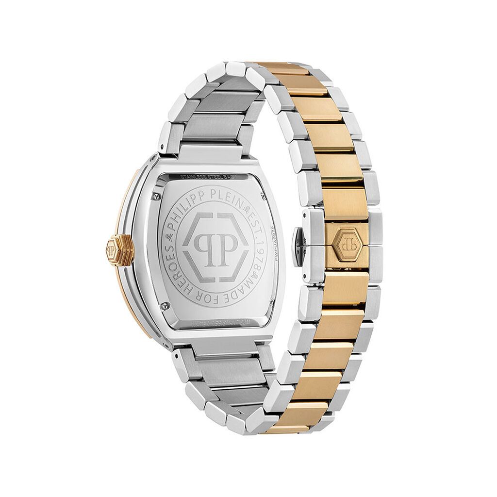 Montre Philipp Plein Hexagon Phantom Argenté - Nouveautés Homme | Histoire d’Or