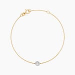 Bracelet Domitia Or Jaune Diamant -  Femme | Histoire d&rsquo;Or