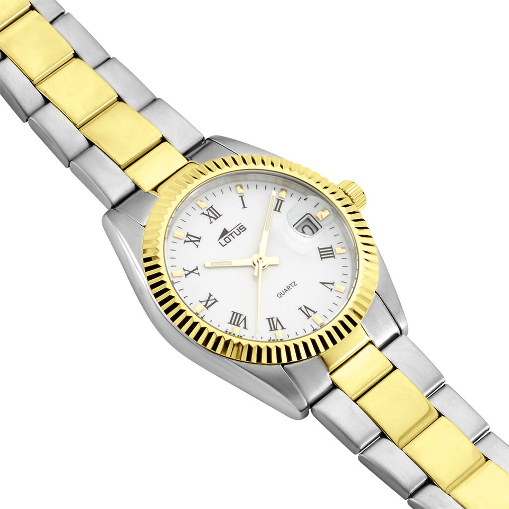 Montre Lotus Excellent Blanc - Montres Homme | Histoire d’Or
