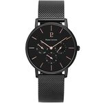 Montre Pierre Lannier Collection Cityline Noir - Montres Homme | Histoire d&rsquo;Or
