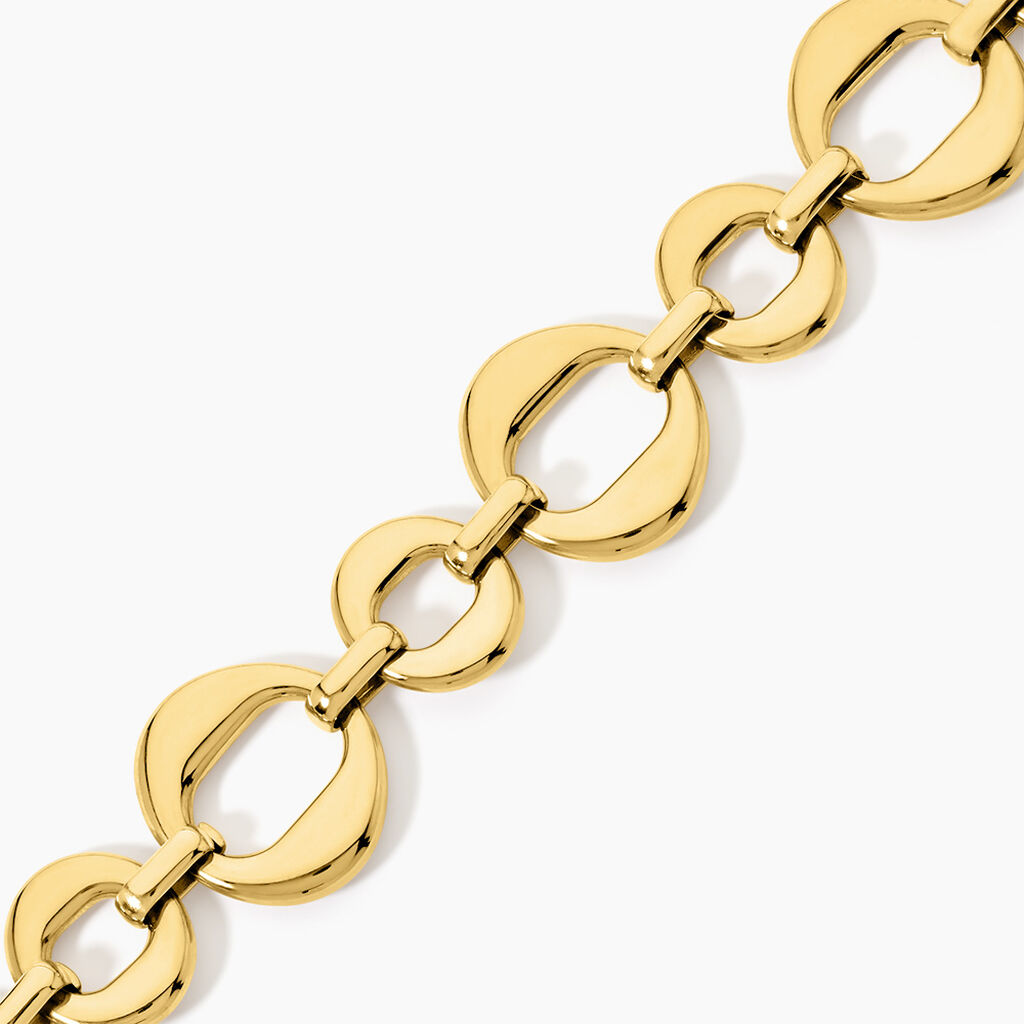 Bracelet Aya Acier Jaune - Bracelets Femme | Histoire d&rsquo;Or