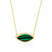 Collier Silma Or Jaune Malachite - Colliers Femme | Histoire d&rsquo;Or