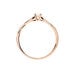 Bague Solitaire Livia Or Rose Diamant - Bagues solitaires Femme | Histoire d’Or