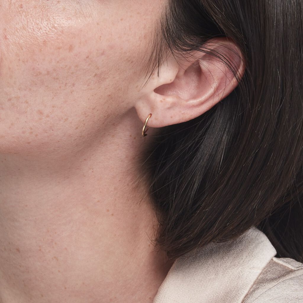 Créoles Valencina Or Jaune - Boucles d'oreilles créoles Femme | Histoire d’Or