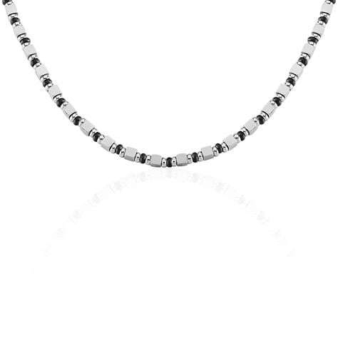 Collier Ephrem Acier Bicolore - Colliers fantaisie Homme | Histoire d&rsquo;Or