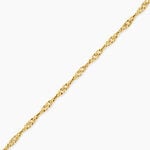 Bracelet Cinthia Acier Jaune - Bracelets cha&icirc;ne Femme | Histoire d&rsquo;Or