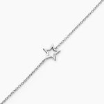 Bracelet Bess Argent Blanc - Bijoux sans pierre Femme | Histoire d&rsquo;Or