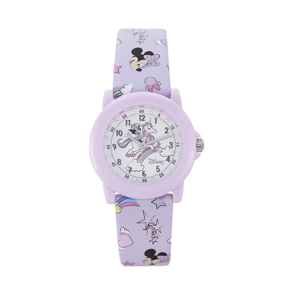 Montre Disney Minnie Blanc - Montres Enfant | Histoire d’Or