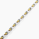 Bracelet Jourdan Acier - Bijoux sans pierre Homme | Histoire d&rsquo;Or