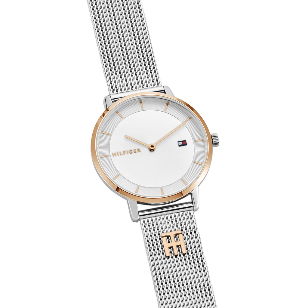 Montre Tommy Hilfiger Tea Blanc - Montres Femme | Histoire d&rsquo;Or