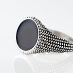 Bague Malek Argent Blanc - Bijoux Homme | Histoire d&rsquo;Or