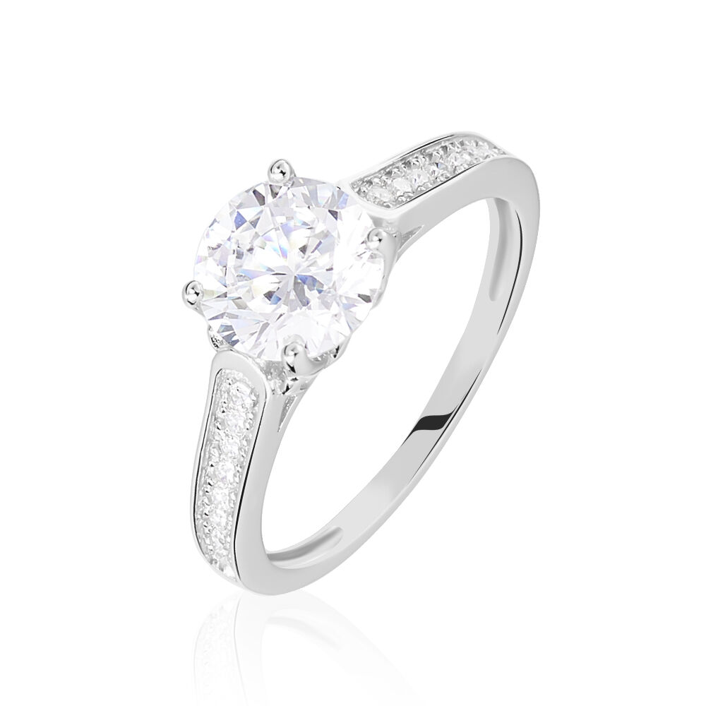 Bague argent zirconium pas cher online