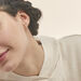 Boucles D'oreilles Puces Ouassima Or Jaune Diamant - Clous d'oreilles Femme | Histoire d’Or