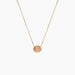 Collier Memory Plaqu&eacute; Or Jaune Quartz - Colliers Femme | Histoire d&rsquo;Or
