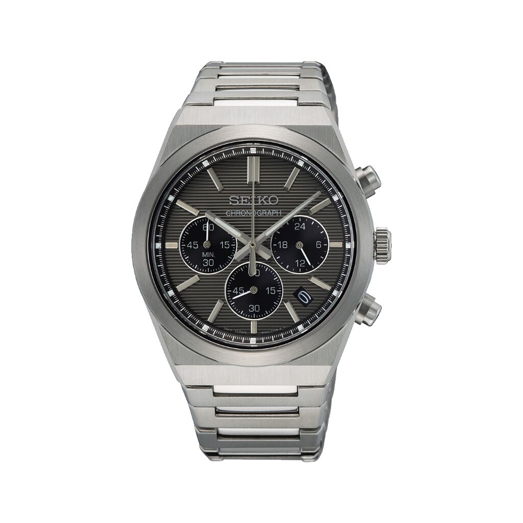 Montre Seiko Classique Gris - Montres Homme | Histoire d&rsquo;Or