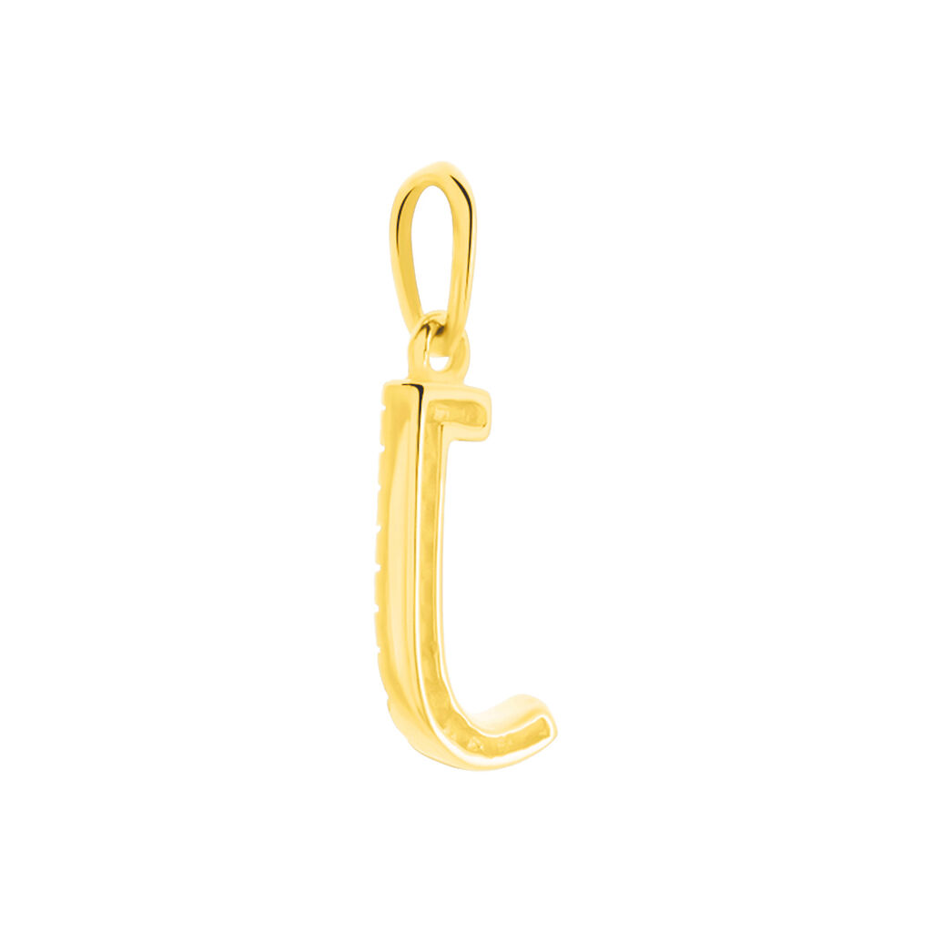 Pendentif Lettre J Or Jaune Oxyde - Pendentifs Femme | Histoire d’Or